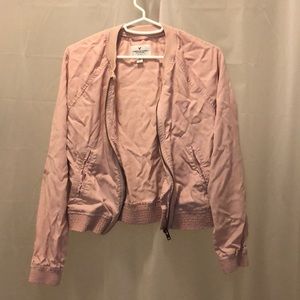 American eagle pink jacket